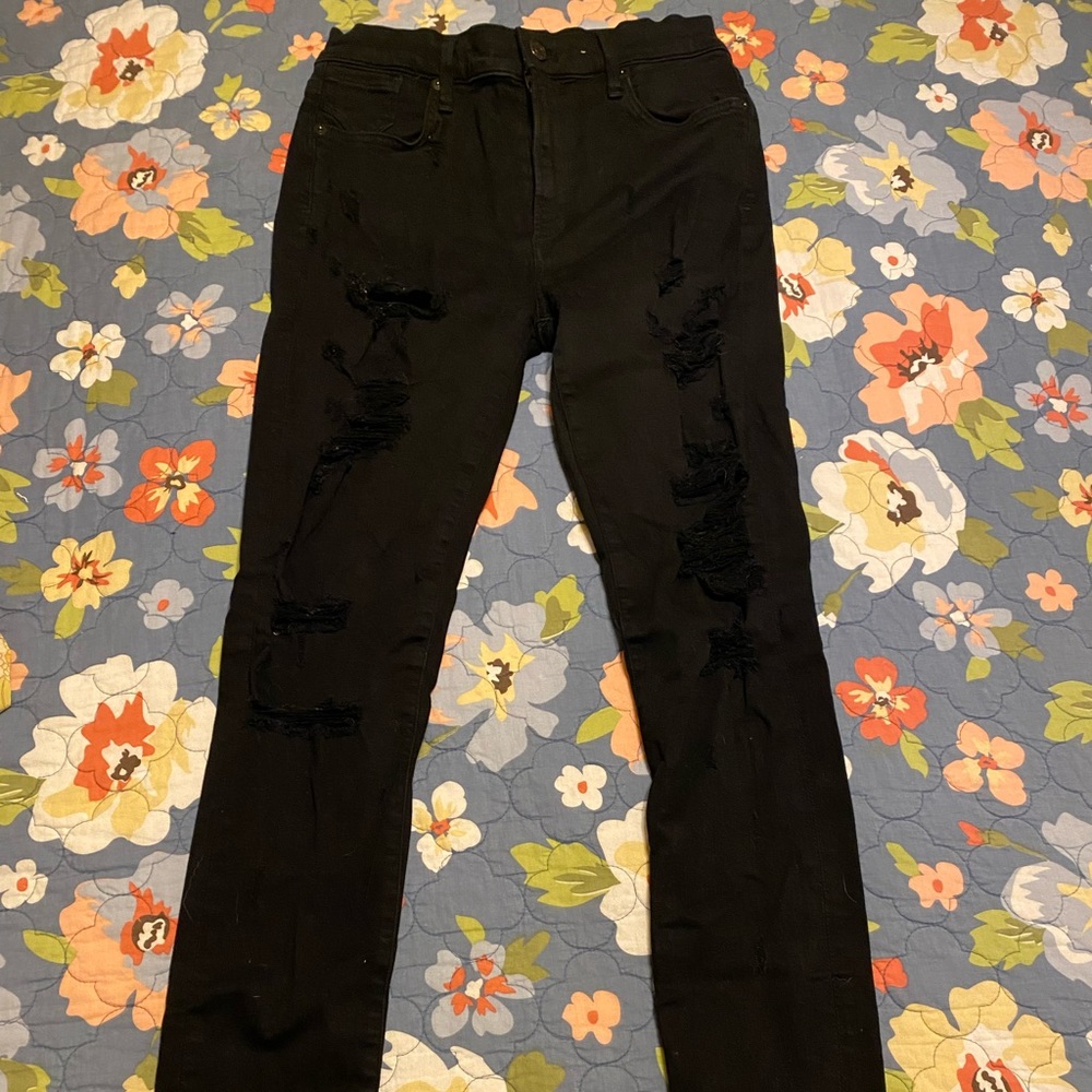 Agolde black skinny jeans, 29